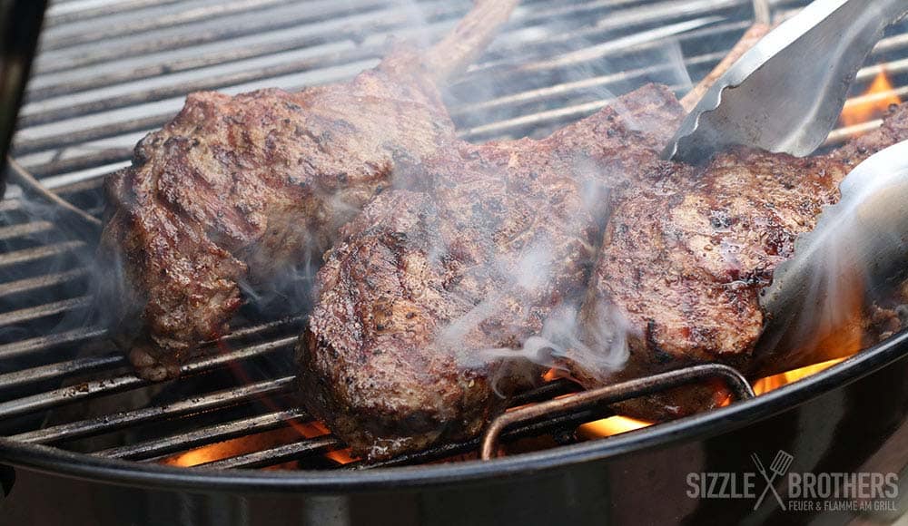 Kalbskotelett direkt angrillen