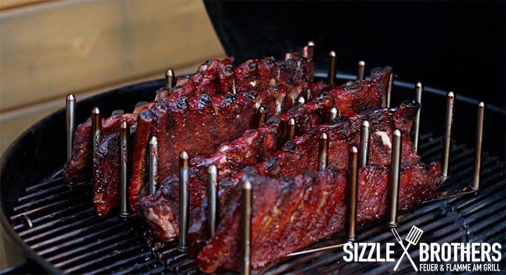 Die Spareribs sind so gut wie fertig