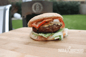 Hamburger Royal TS selbst gegrillt