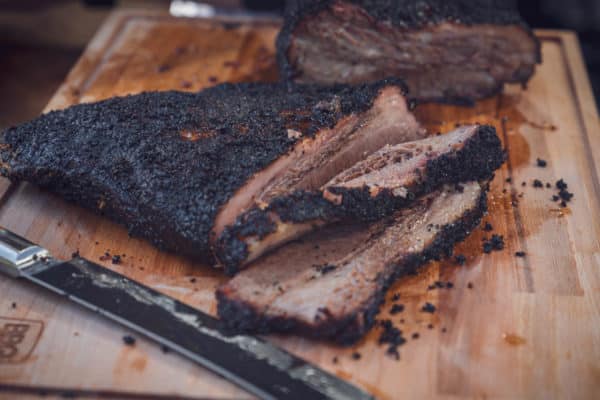 Beef Brisket vom Gasgrill