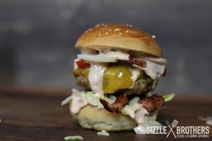 Der fertige Big Tasty Bacon Burger