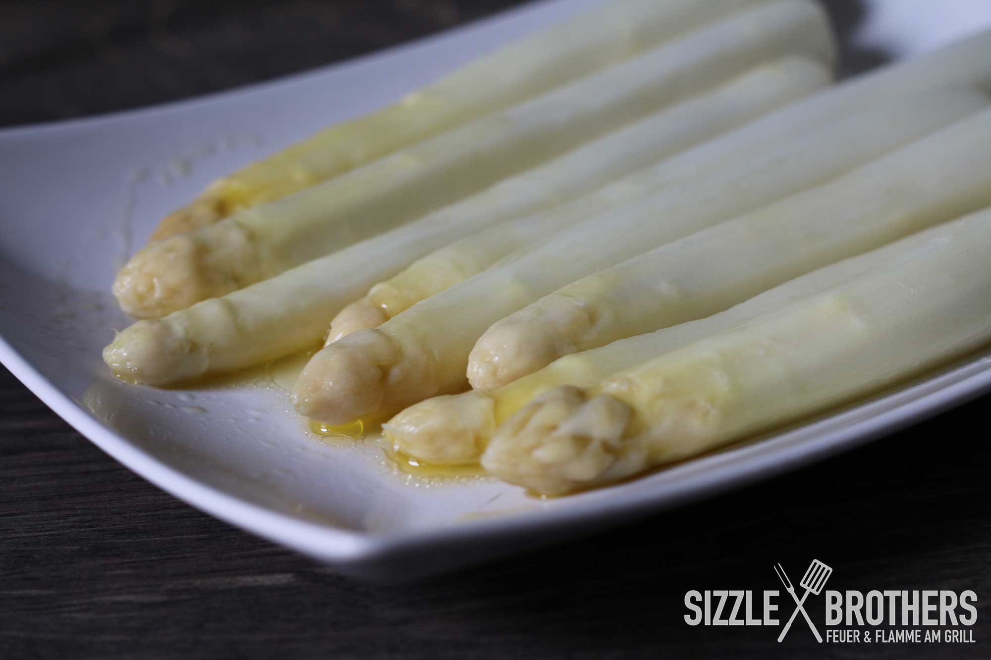 Sous Vide gegarter Spargel - ein Traum!