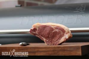 Das zukünftige Smoker Steak in voller Pracht