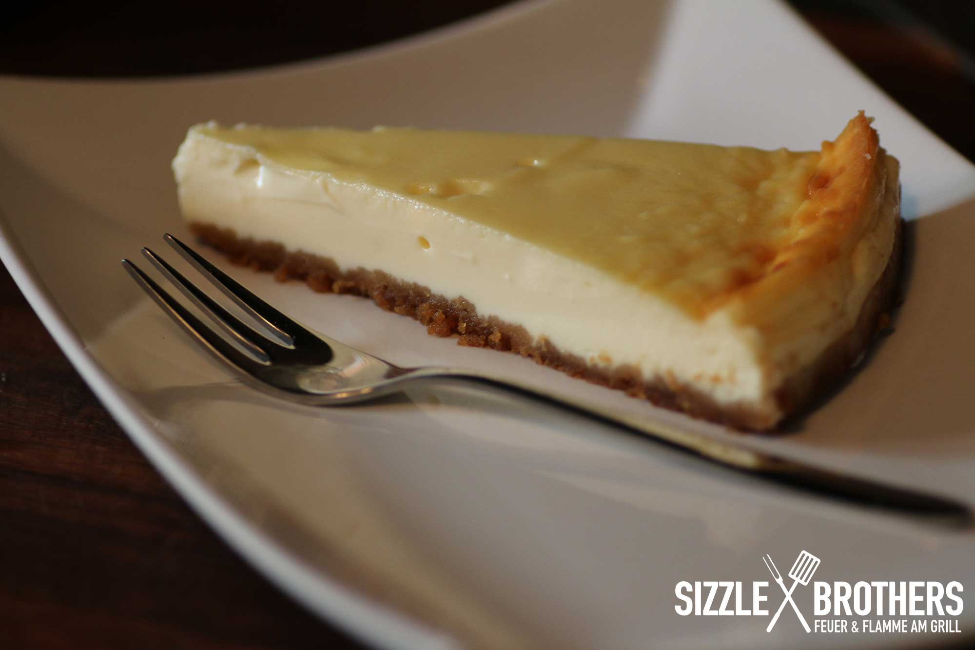 Leckerer New York Cheesecake vom Grill