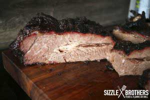 Beef Brisket angeschnitten