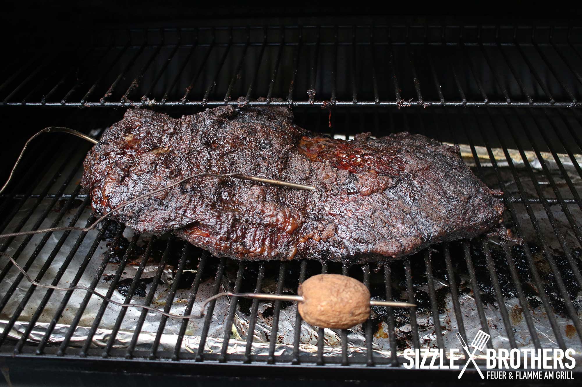 Beef Brisket auf dem Smoker