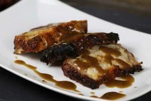 Schweinebraten mit Dunkelbiersauce - lecker