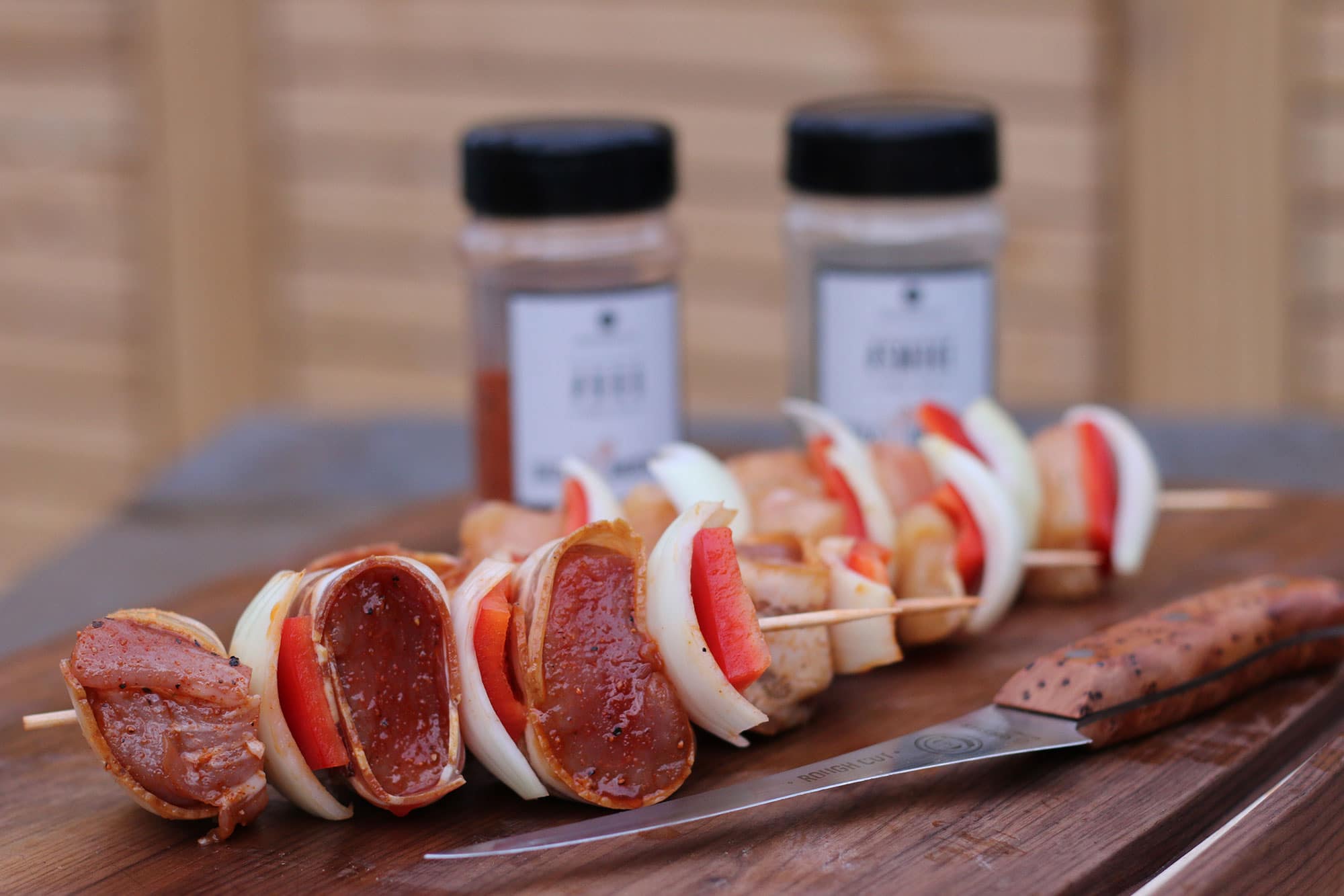 Grillspieße selber machen