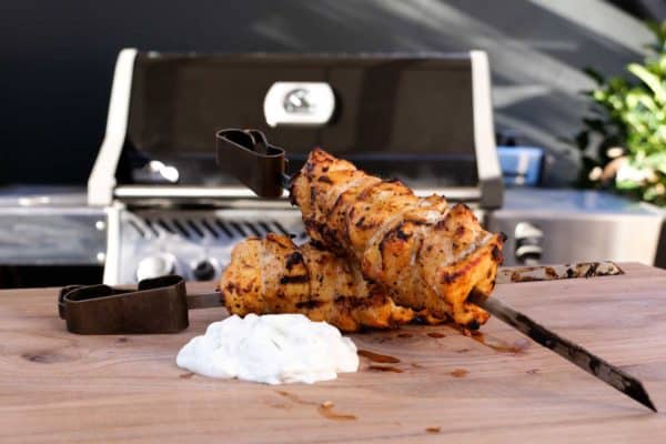 Hähnchen Gyros Rezept mit Blitz Zaziki