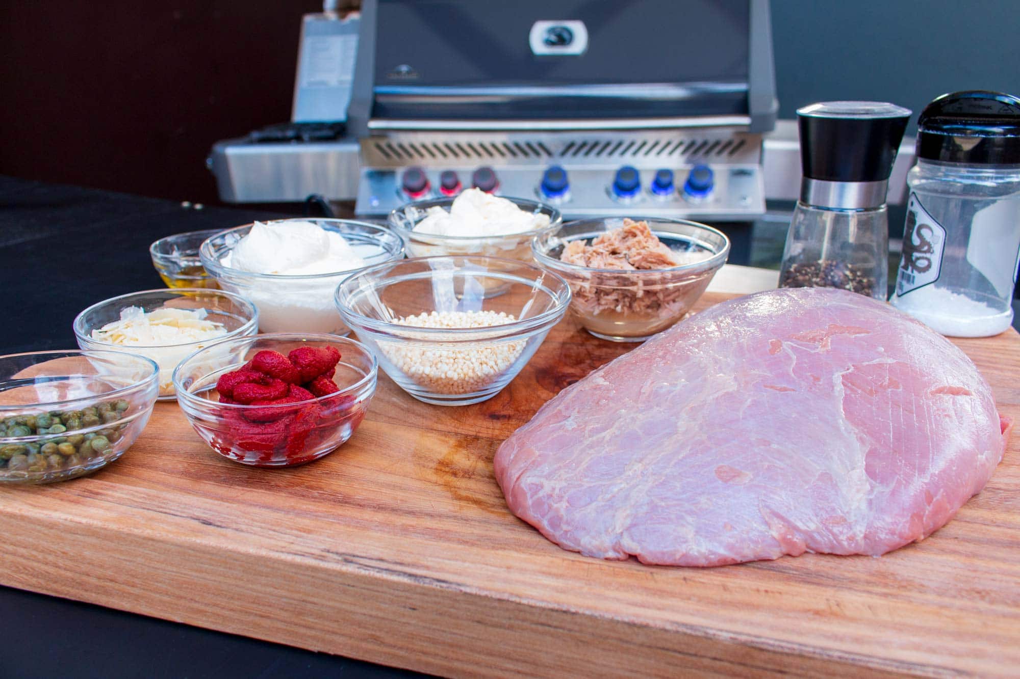 Die Zutaten für unser Vitello Tonnato Rezept im Überblick