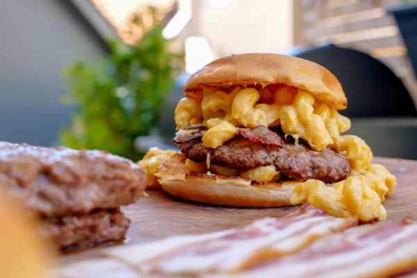Mac and Cheese Burger