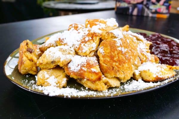 Kaiserschmarrn Rezept für die Plancha