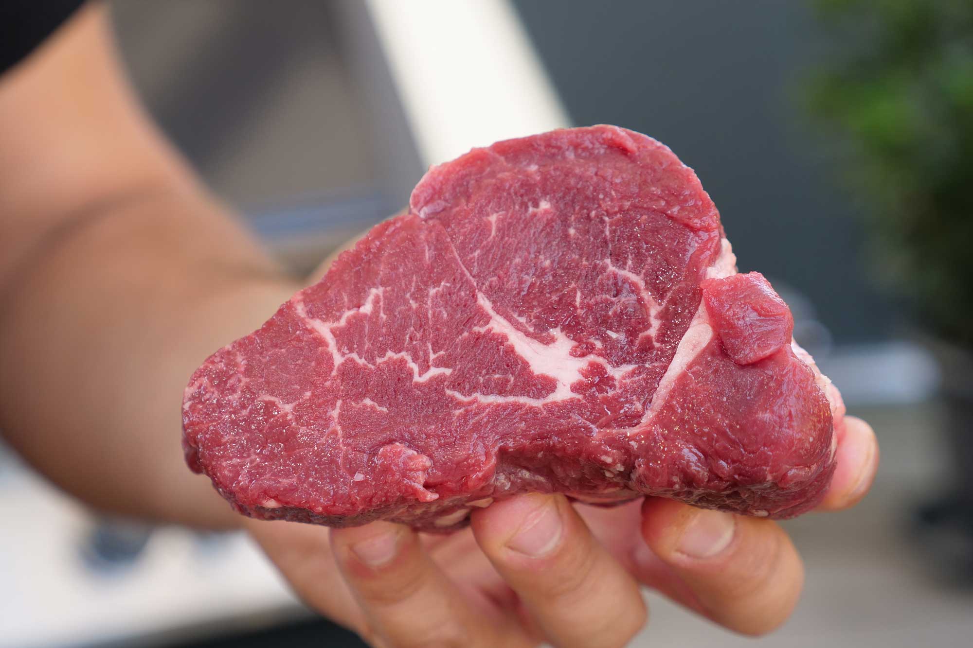 Chateaubriand ist gut marmoriert