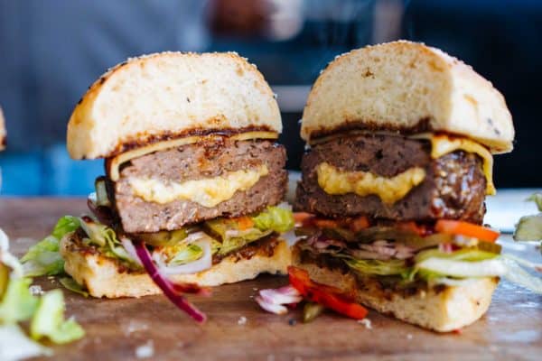 Leckere Stuffed Cheeseburger