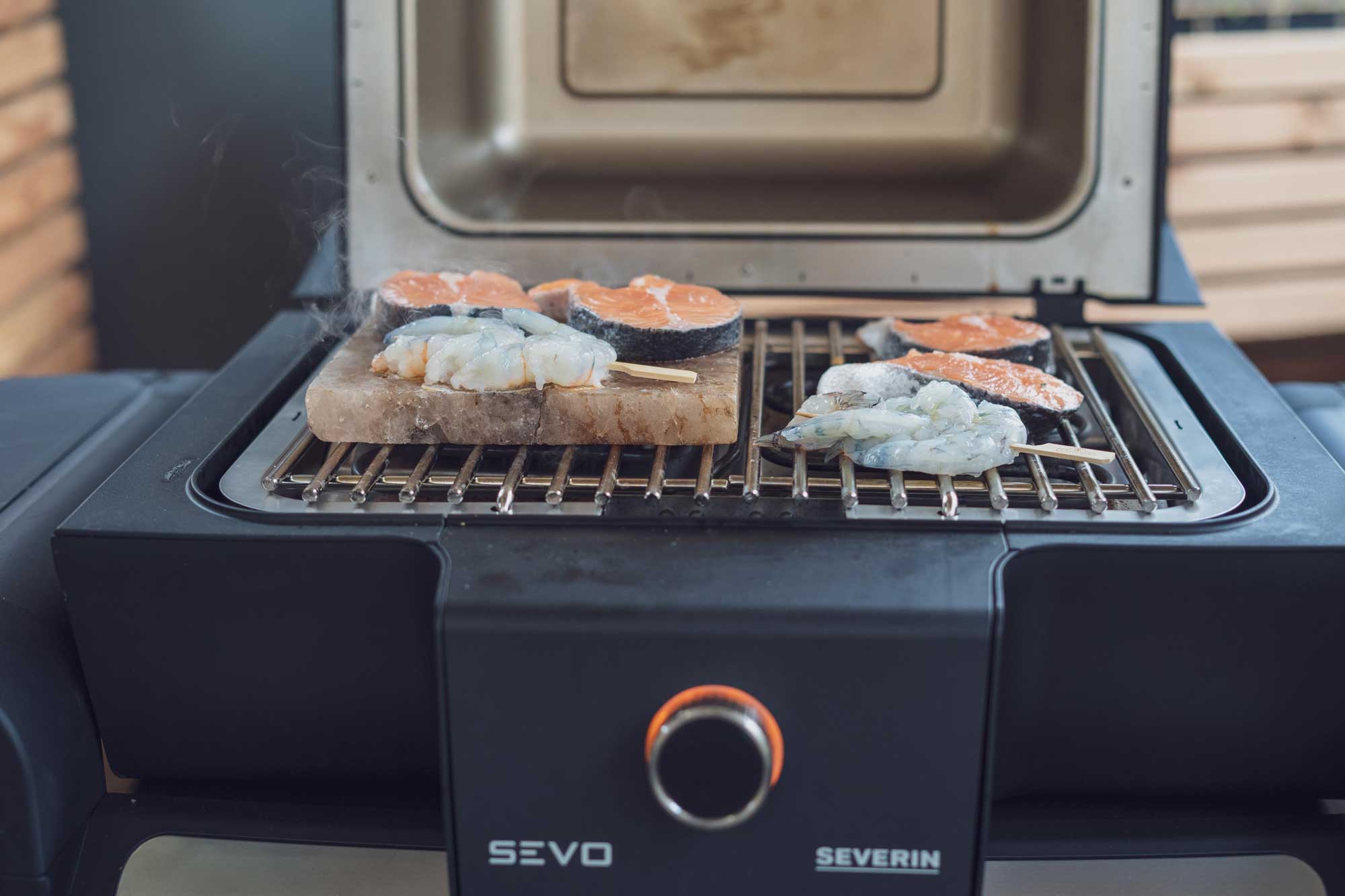 Wir grillen mit dem Severin Sevo Elektrogrill