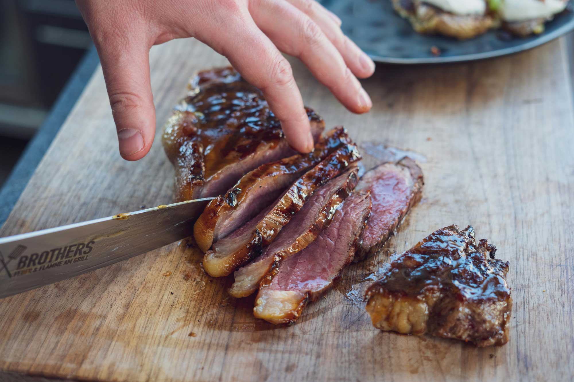 Sieht das Steak nicht genial aus?