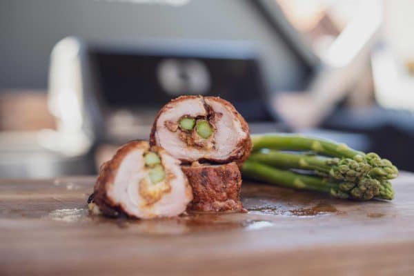 Gefülltes Schweinefilet