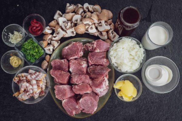Filettopf Rezept - Zutatenübersicht