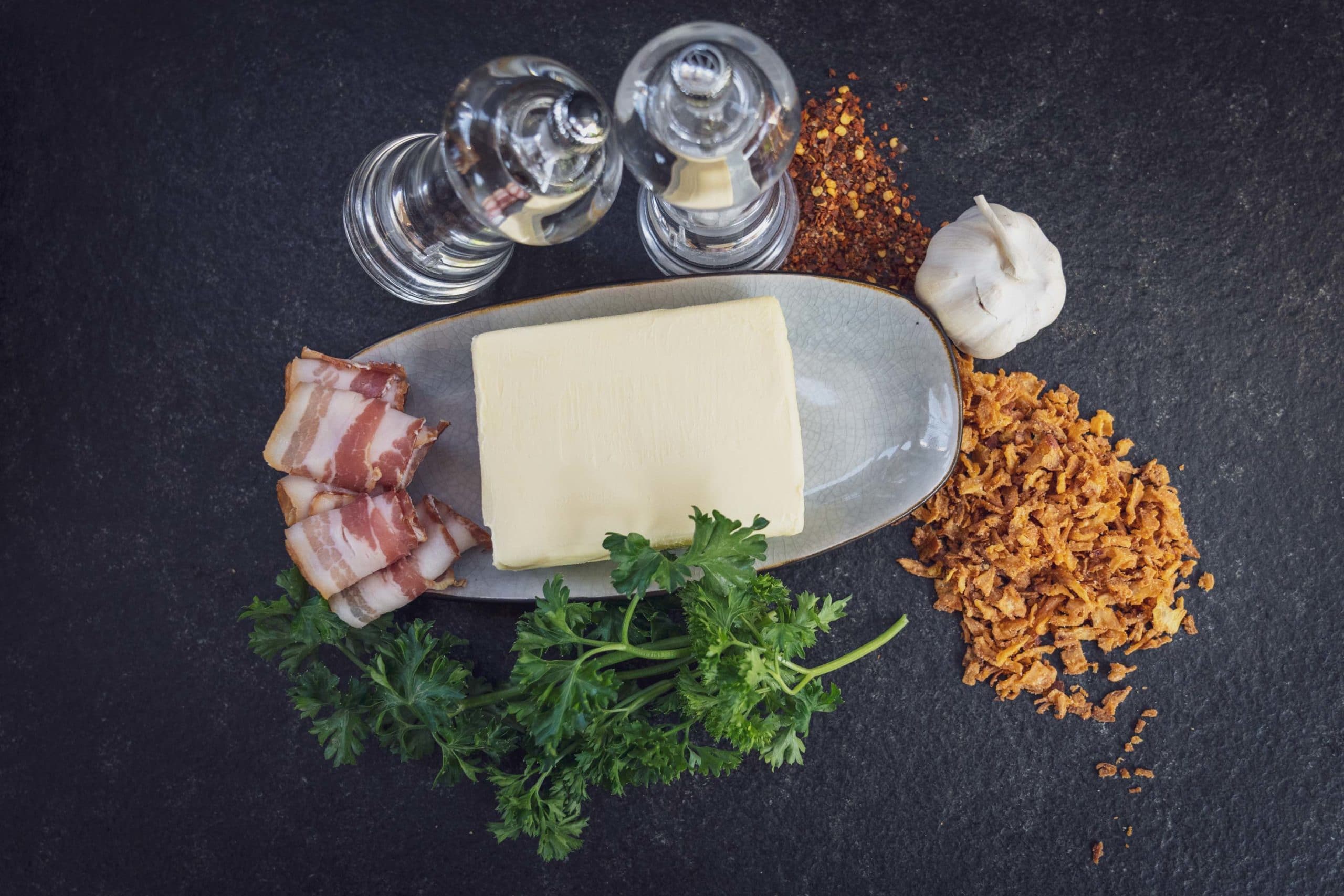 Zutaten für die Kräuterbutter