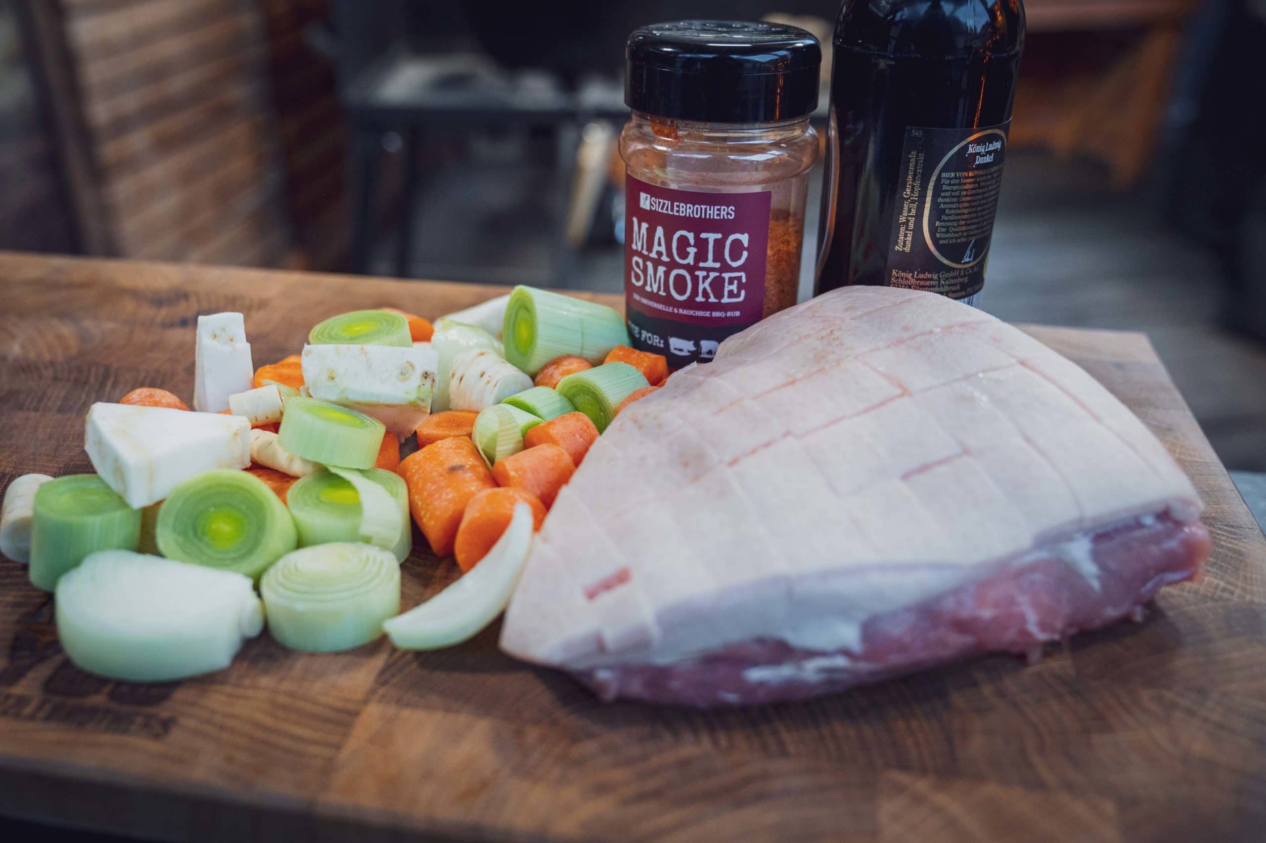 Zutaten: Dutch Oven Krustenbraten