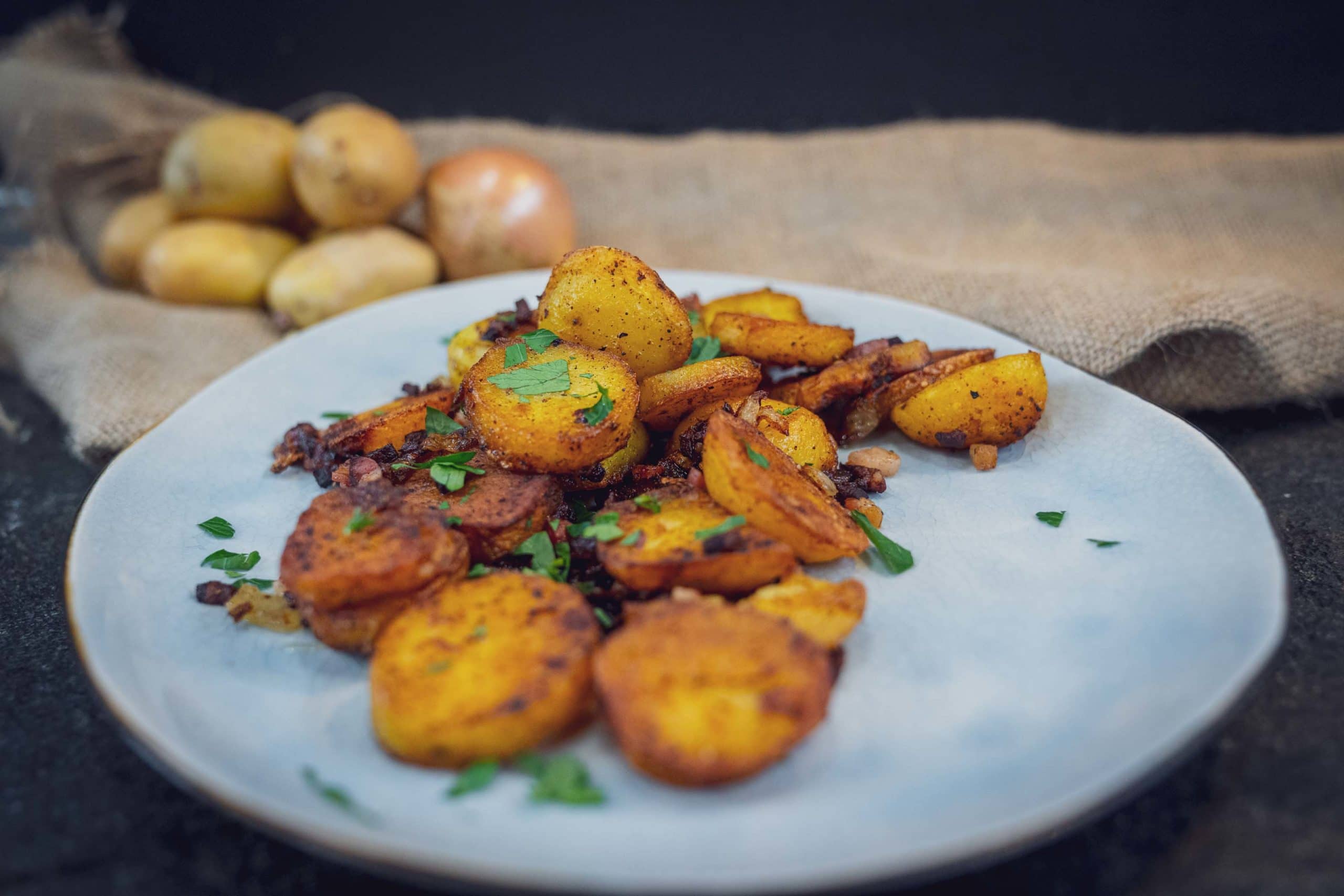 Fertig ist unser Bratkartoffel Rezept