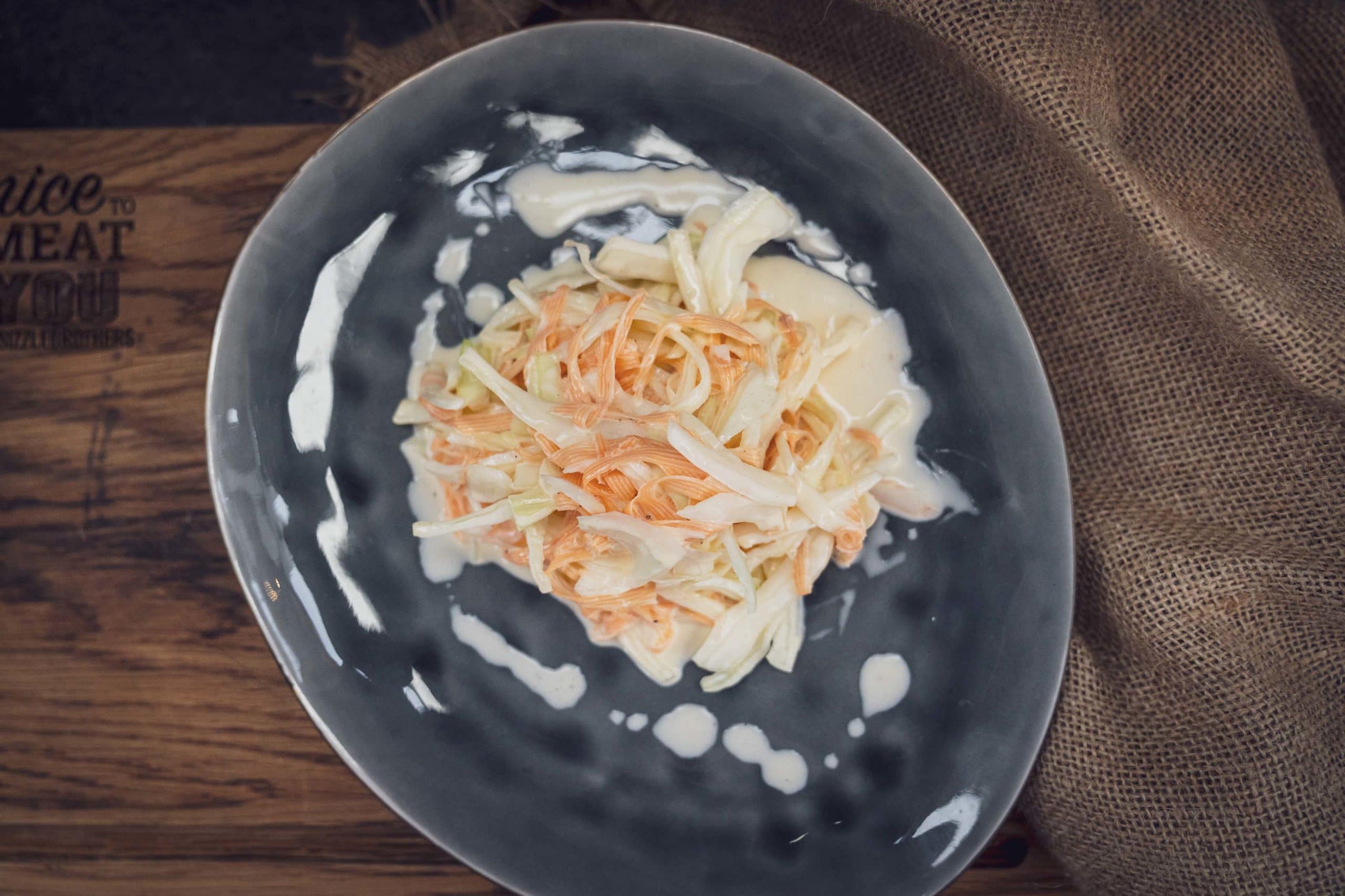 Cole Slaw angerichtet