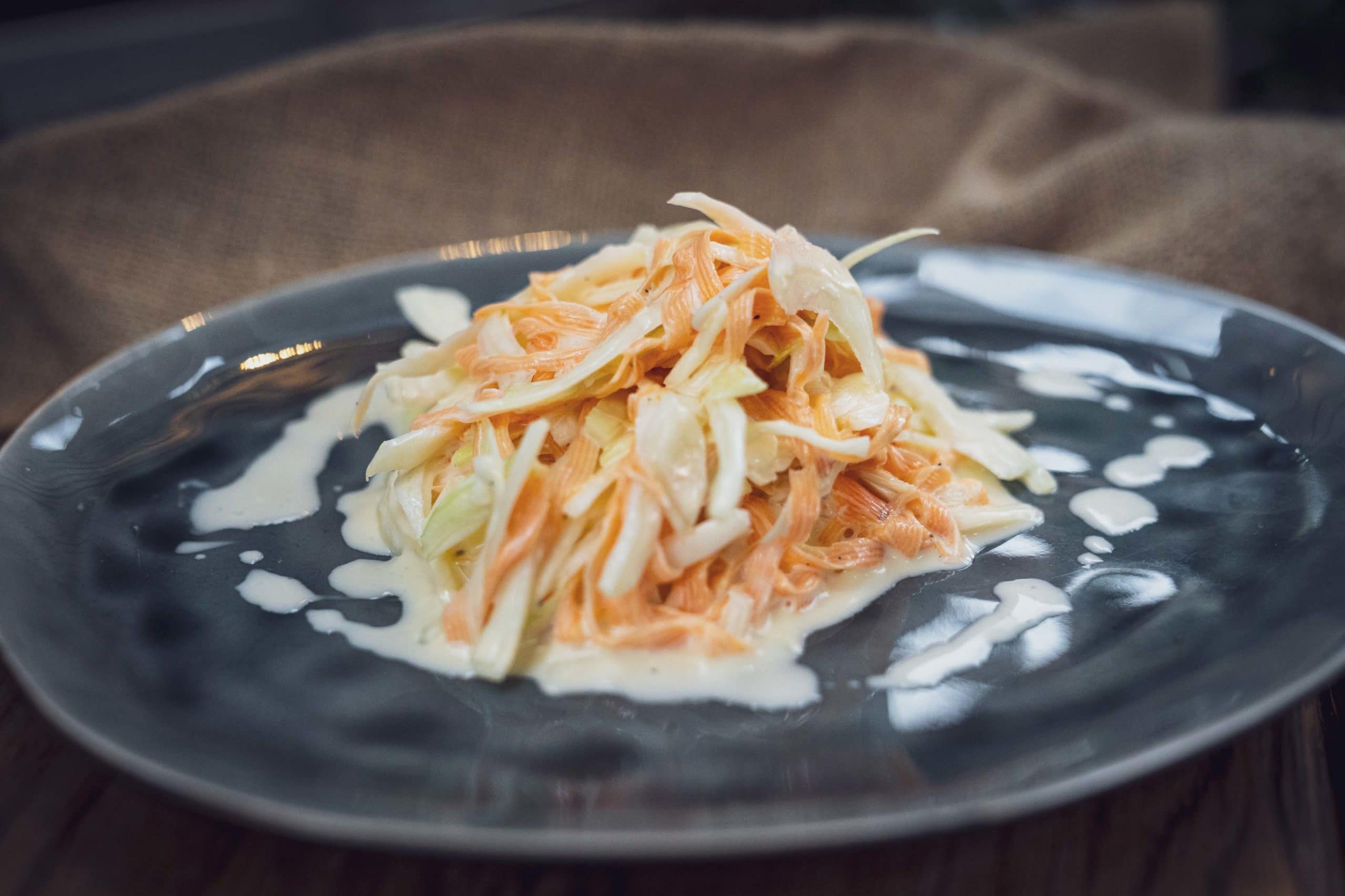 Cole Slaw angerichtet