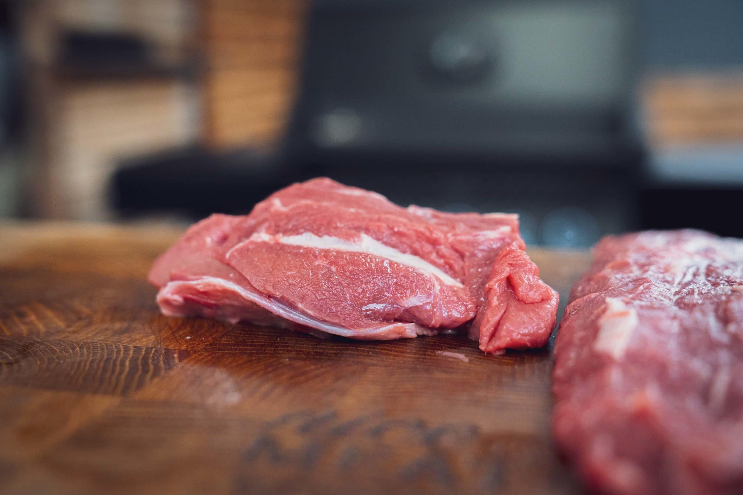 Beim Top Blade Steak ist die Sehne noch sichtbarer
