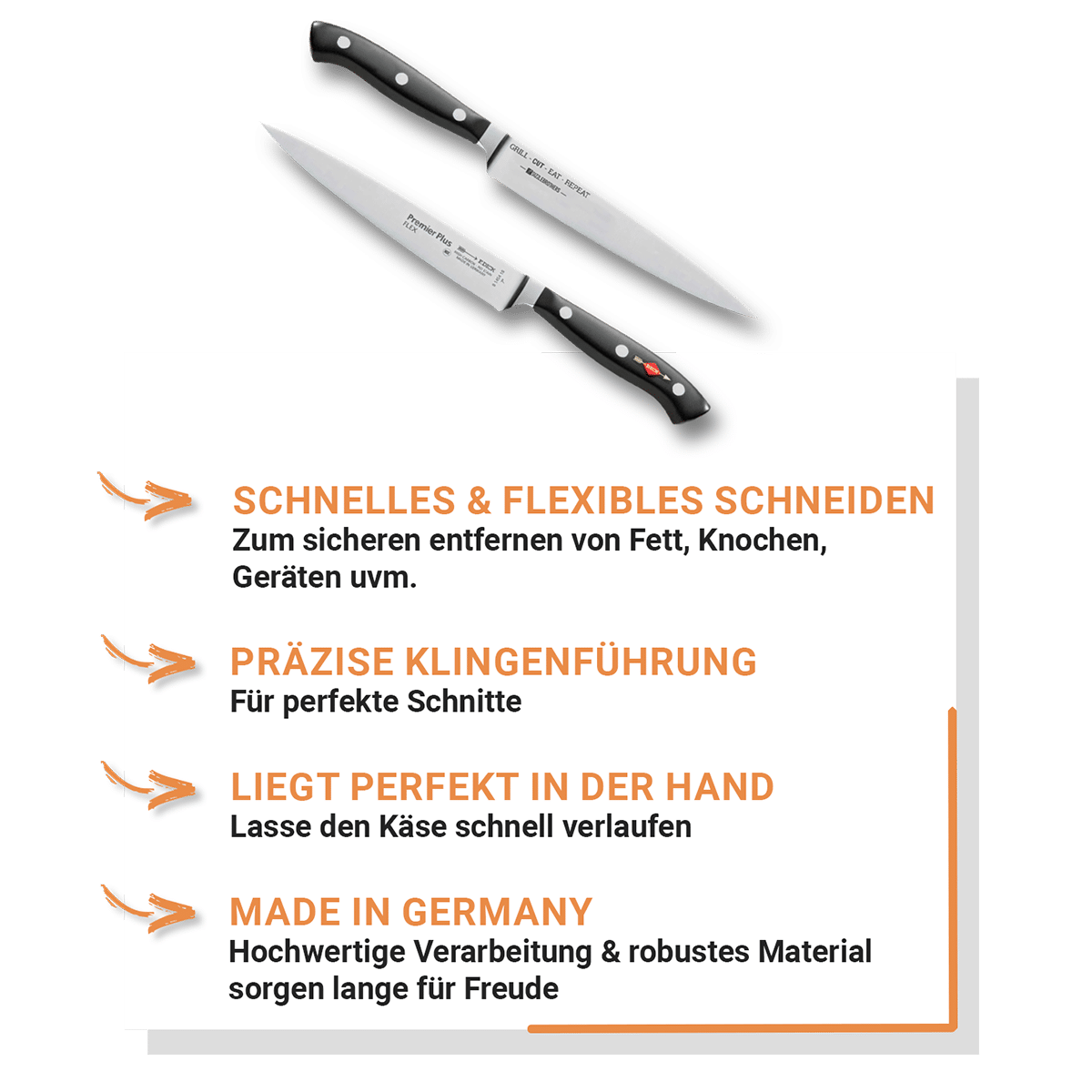 Highlights des Filetiermessers