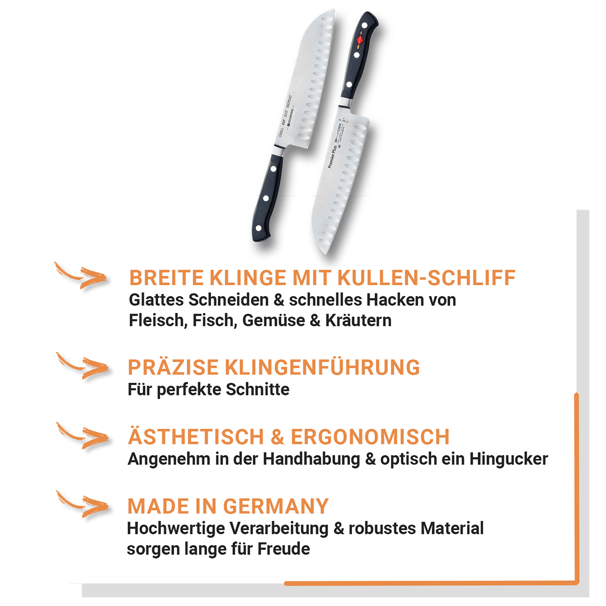 Highlight Santoku Messer