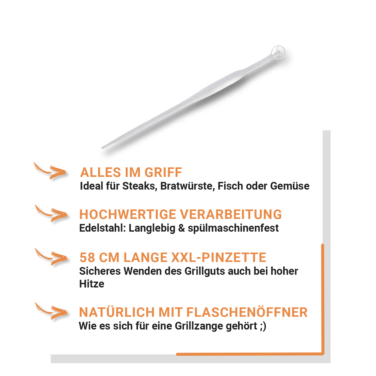 Highlightbild Grillzange