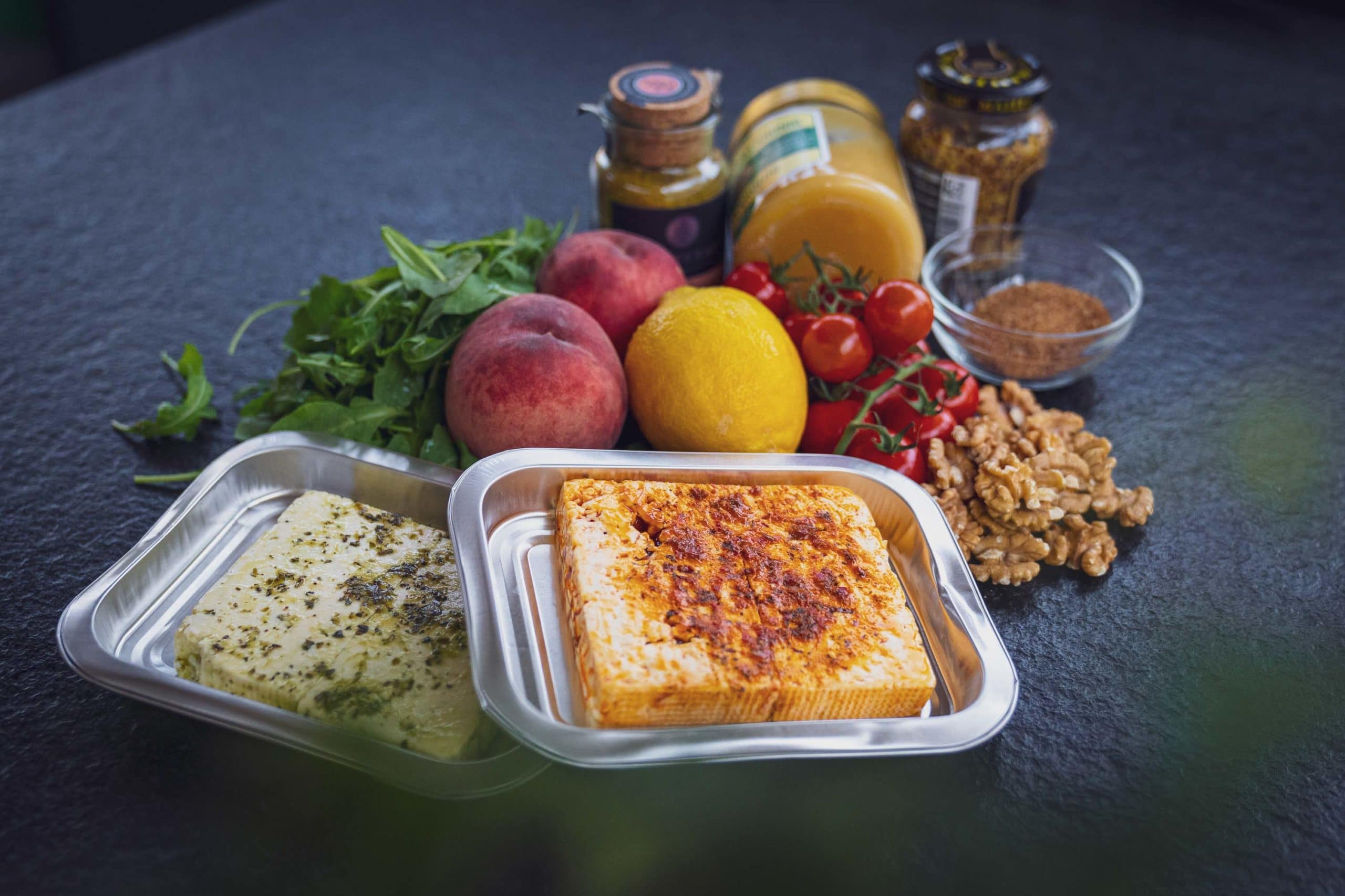 Zutaten für den Grillsalat