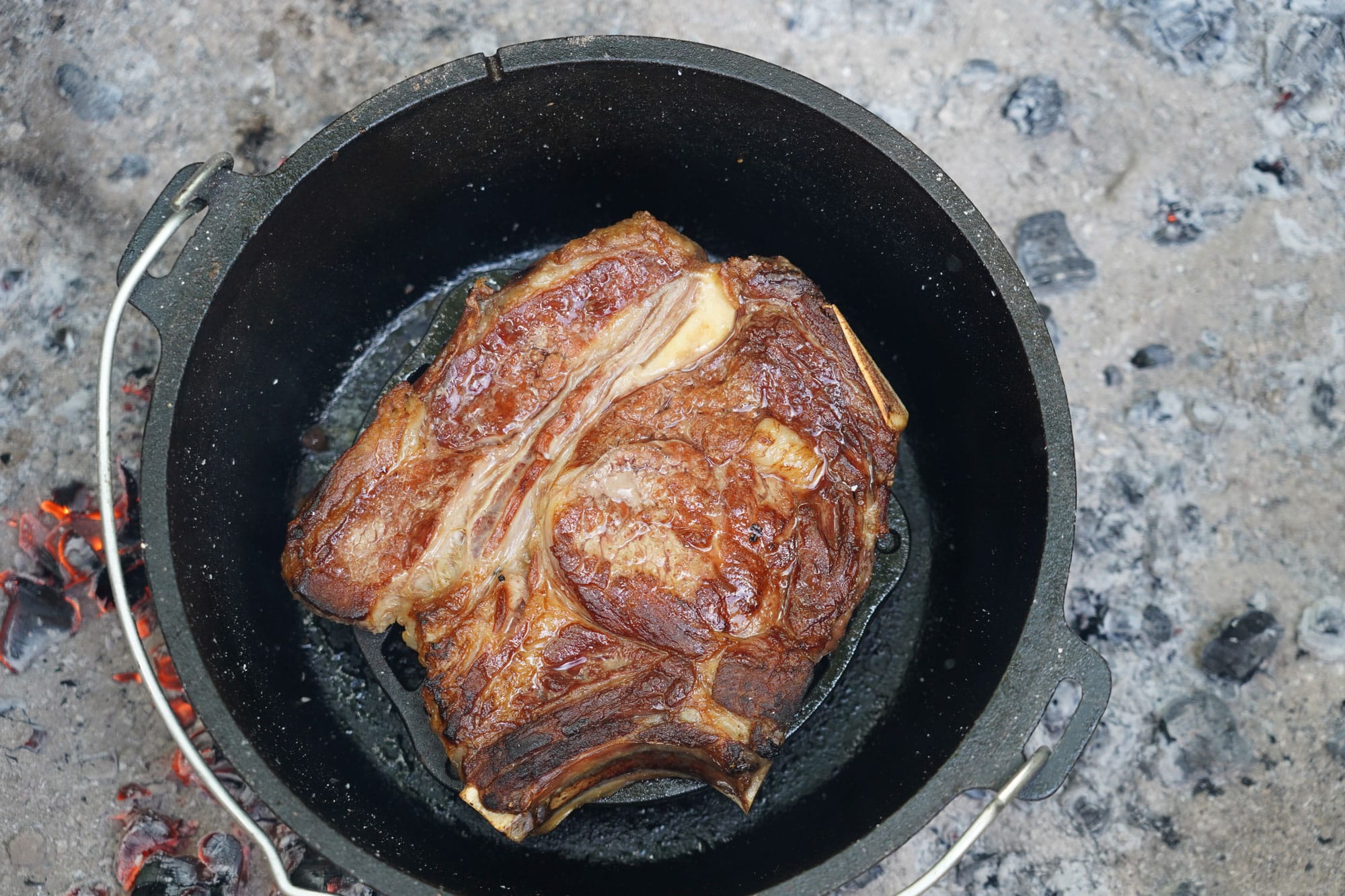 Dutch Oven Steak