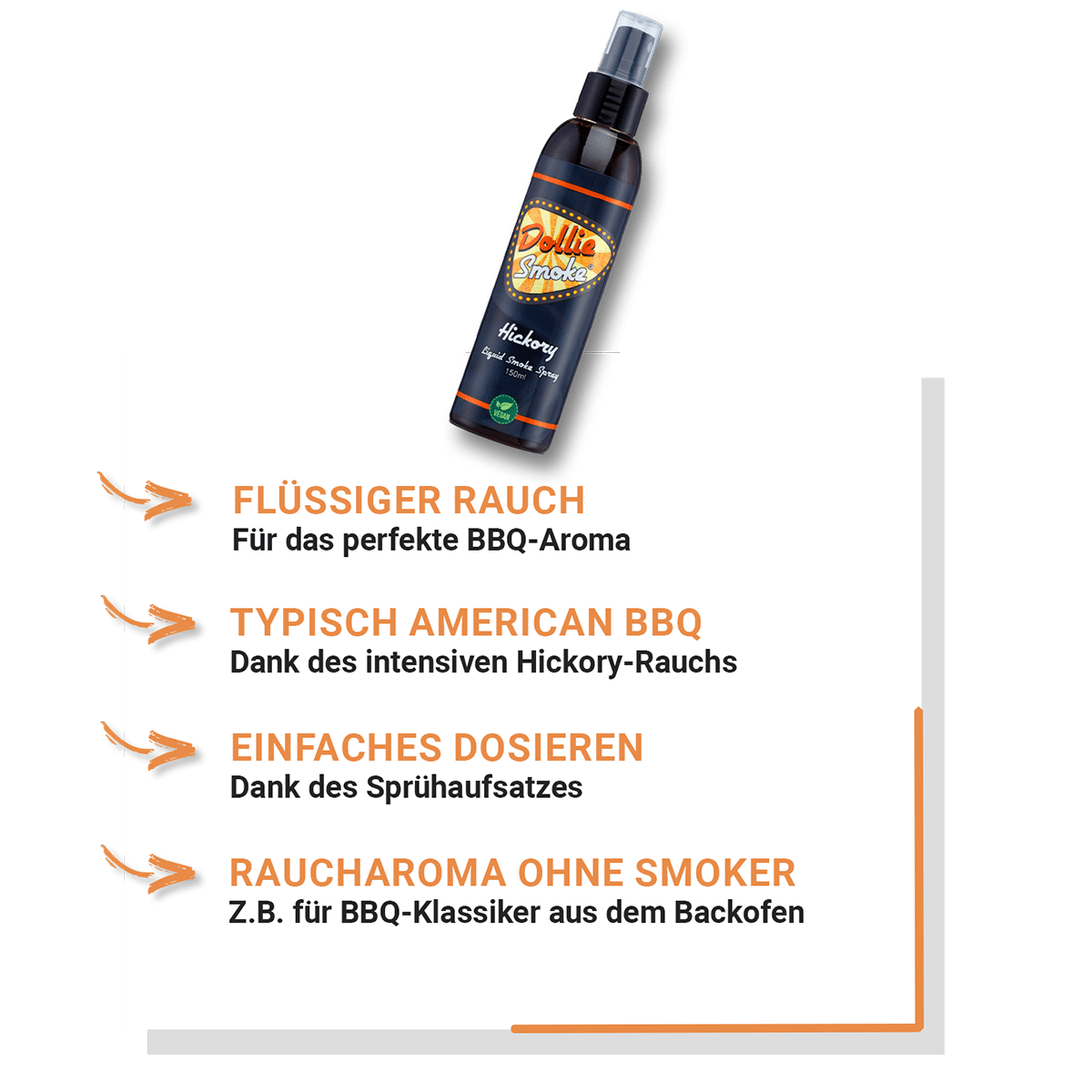 Highlights vom Liquid Smoke Spray