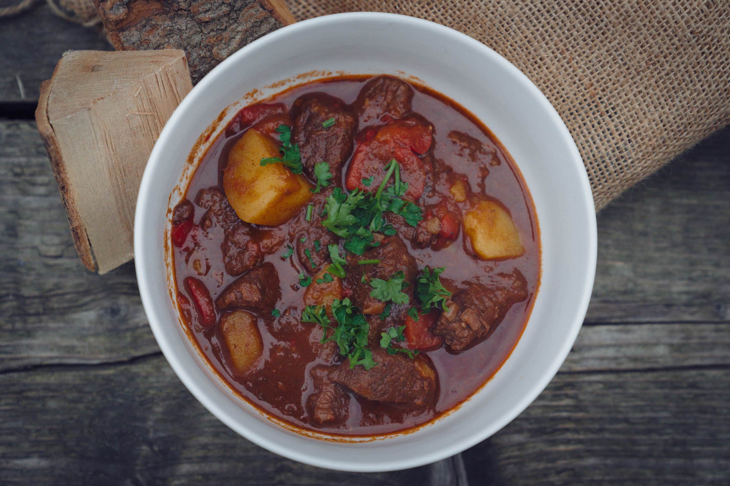 Gulaschsuppe wie sie sein sollte
