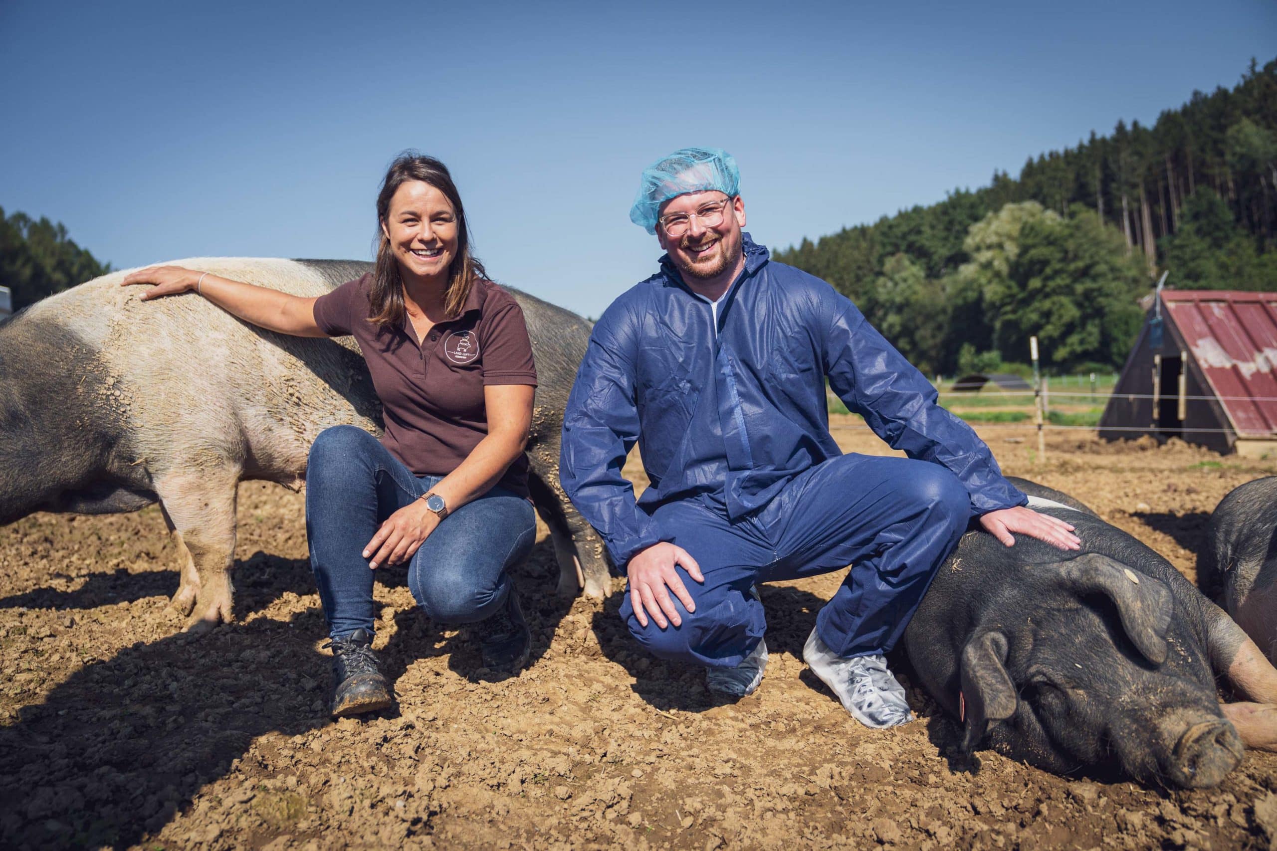 Julian zu Besuch bei Landluft Bio