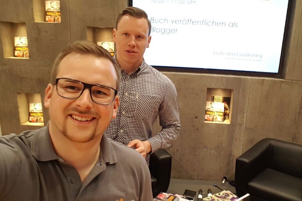 Julian & Corbinian auf der Buchmesse
