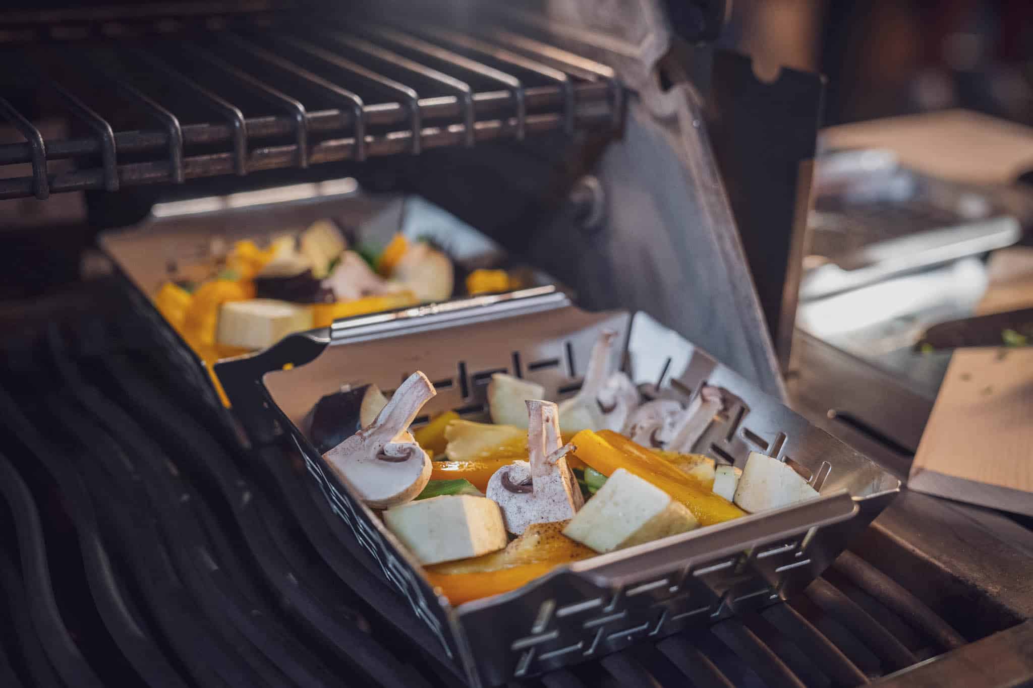 Frisches Gemüse auf dem Grill