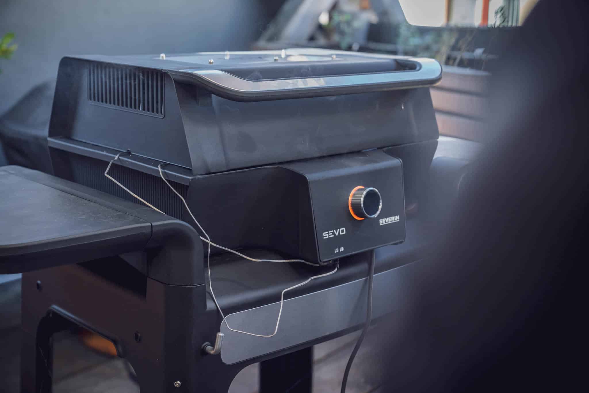 Der Elektrogrill in Action