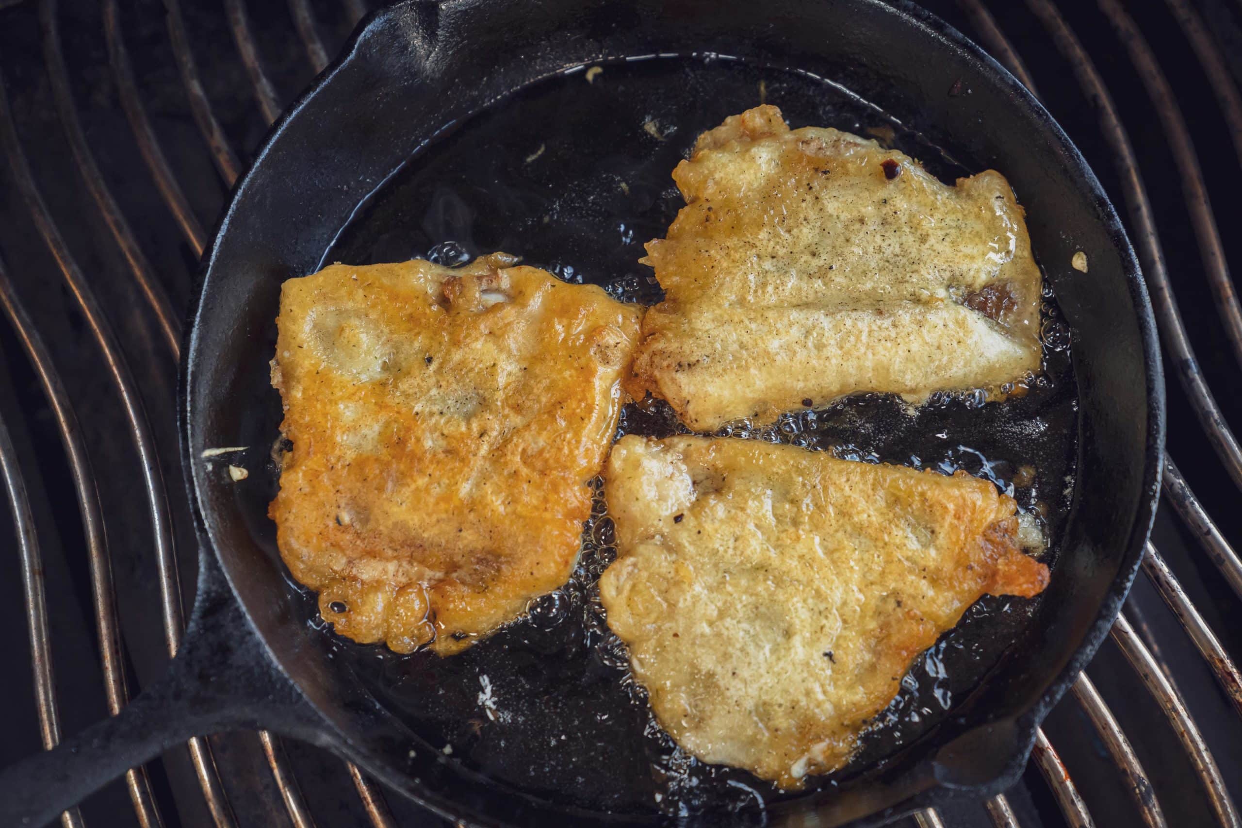 Goldbraune Fish and Chips